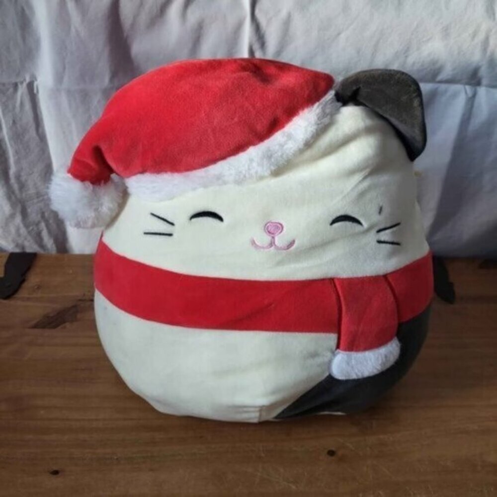Cam The Cat Santa Hat Christmas Squishmallow 2022 Canada Exclusive 14 "